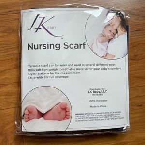 New! Navy Nursing scarf cover up